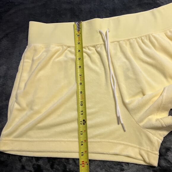 XL Nike Sportswear Terry Cloth PE Shorts Citron Tint Wheat Gold Women’s - Picture 8 of 10